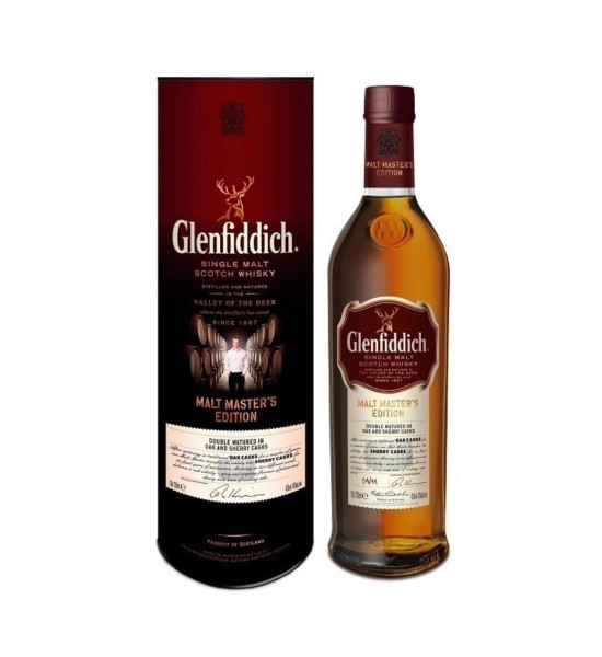 Glenfiddich Malt Master's Edition Speyside Single Malt Scotch Whisky 0.7L - 1