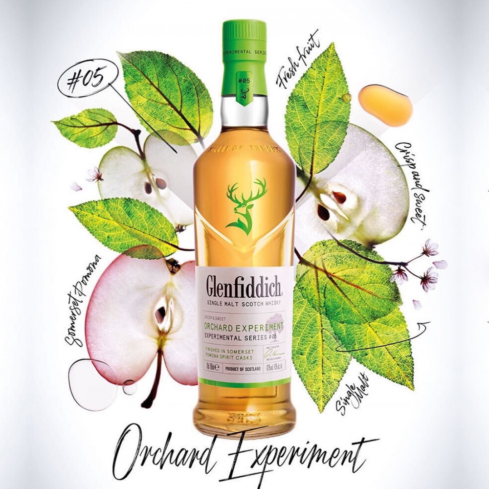 Glenfiddich Orchard Experiment Speyside Single Malt Scotch Whisky 0.7L Glenfiddich Orchard Experiment Speyside Single Malt Scotch Whisky 0.7L