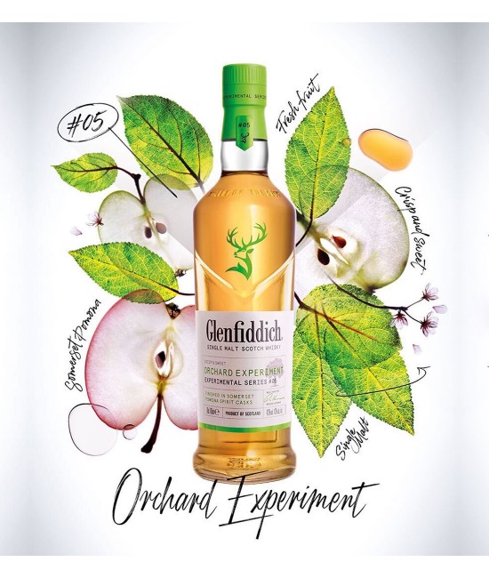 Glenfiddich Orchard Experiment Speyside Single Malt Scotch Whisky 0.7L Glenfiddich Orchard Experiment Speyside Single Malt Scotch Whisky 0.7L