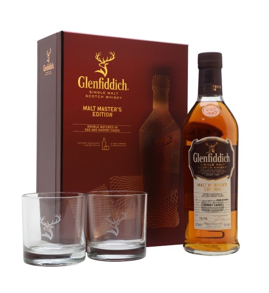 Glenfiddich Malt Master's Edition Gift Set Speyside Single Malt Scotch Whisky 0.7L - 1