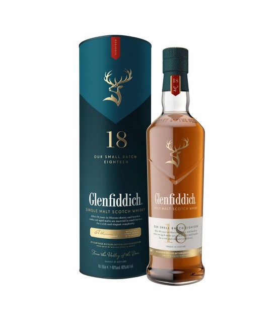 SINGLE MALT SCOTCH - Glenfiddich Our Small Batch 18 ani Speyside Single Malt Scotch Whisky 0.7L