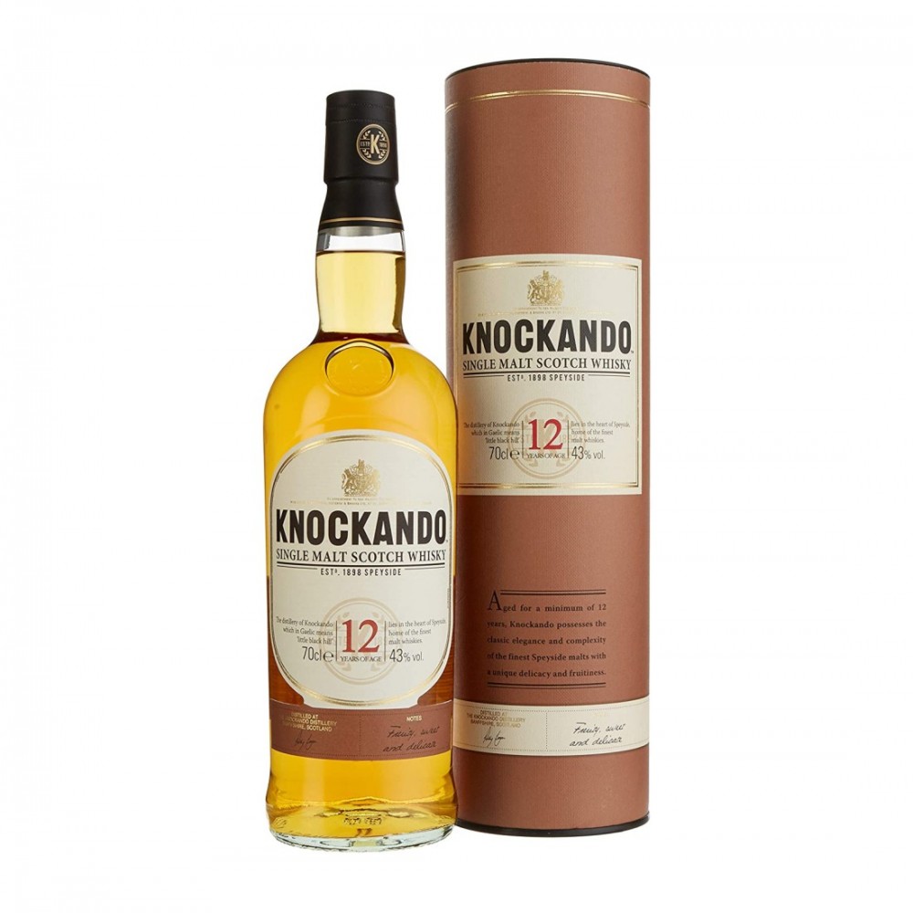 Knockando 12 ani Speyside Single Malt Scotch Whisky 0.7L