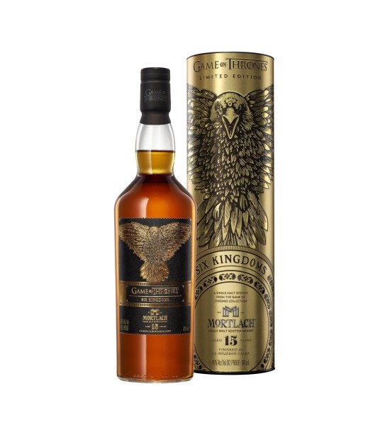 Mortlach Six Kingdoms 15 ani Speyside Single Malt Scotch Whisky 0.7L - 1