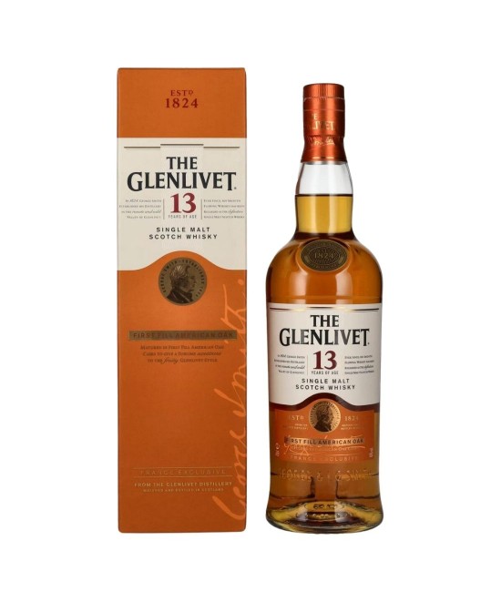 The Glenlivet 13 ani Speyside Single Malt Scotch Whisky 0.7L