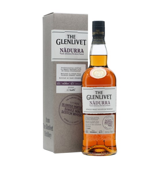 The Glenlivet Nadurra Oloroso Matured Speyside Single Malt Scotch Whisky 0.7L - 1