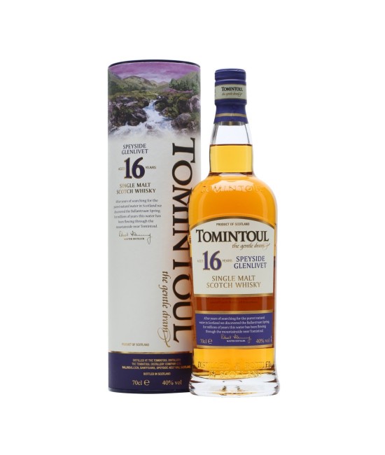 Tomintoul 16 ani The Gentle Dram Speyside Single Malt Scotch Whisky 0.7L Tomintoul 16 ani The Gentle Dram Speyside Single Malt Scotch Whisky 0.7L