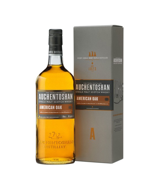 Auchentoshan American Oak Lowland Single Malt Scotch Whisky 0.7L