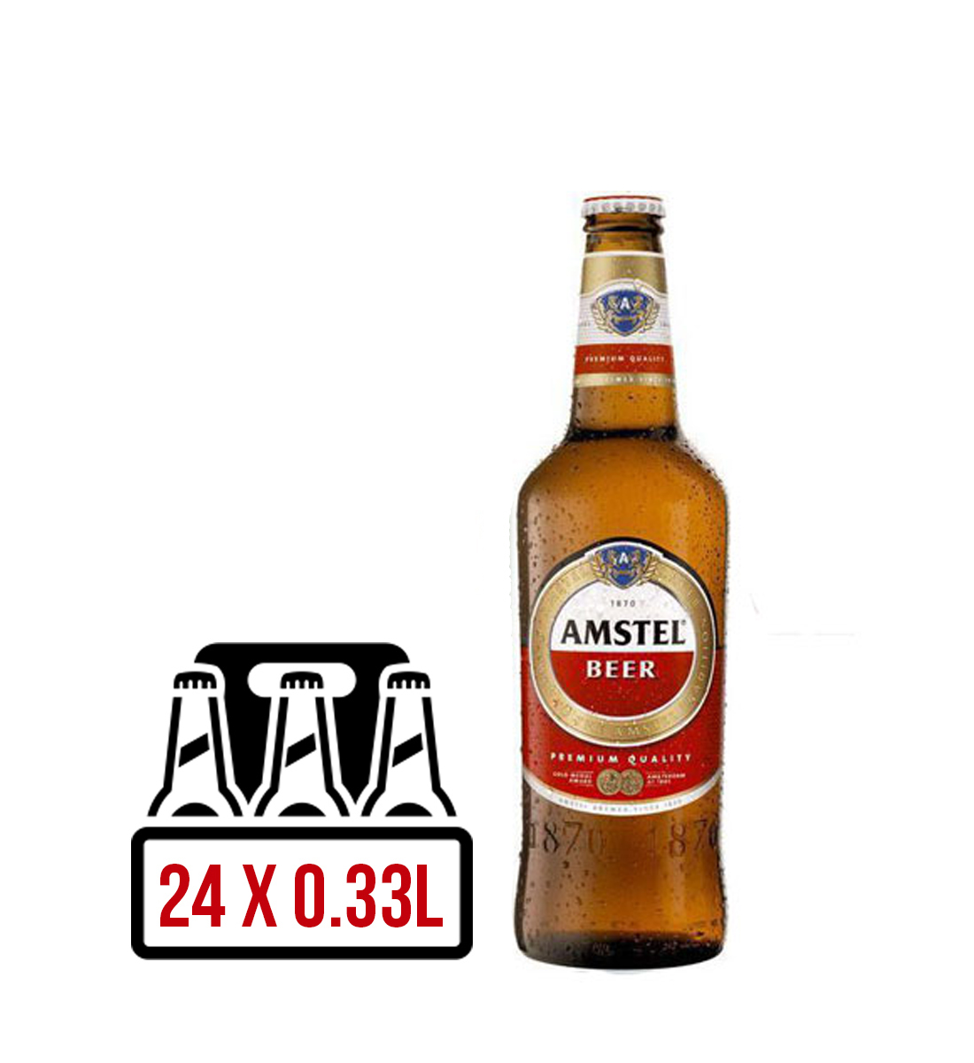 Amstel Premium Lager BAX 24 st. x 0.33L