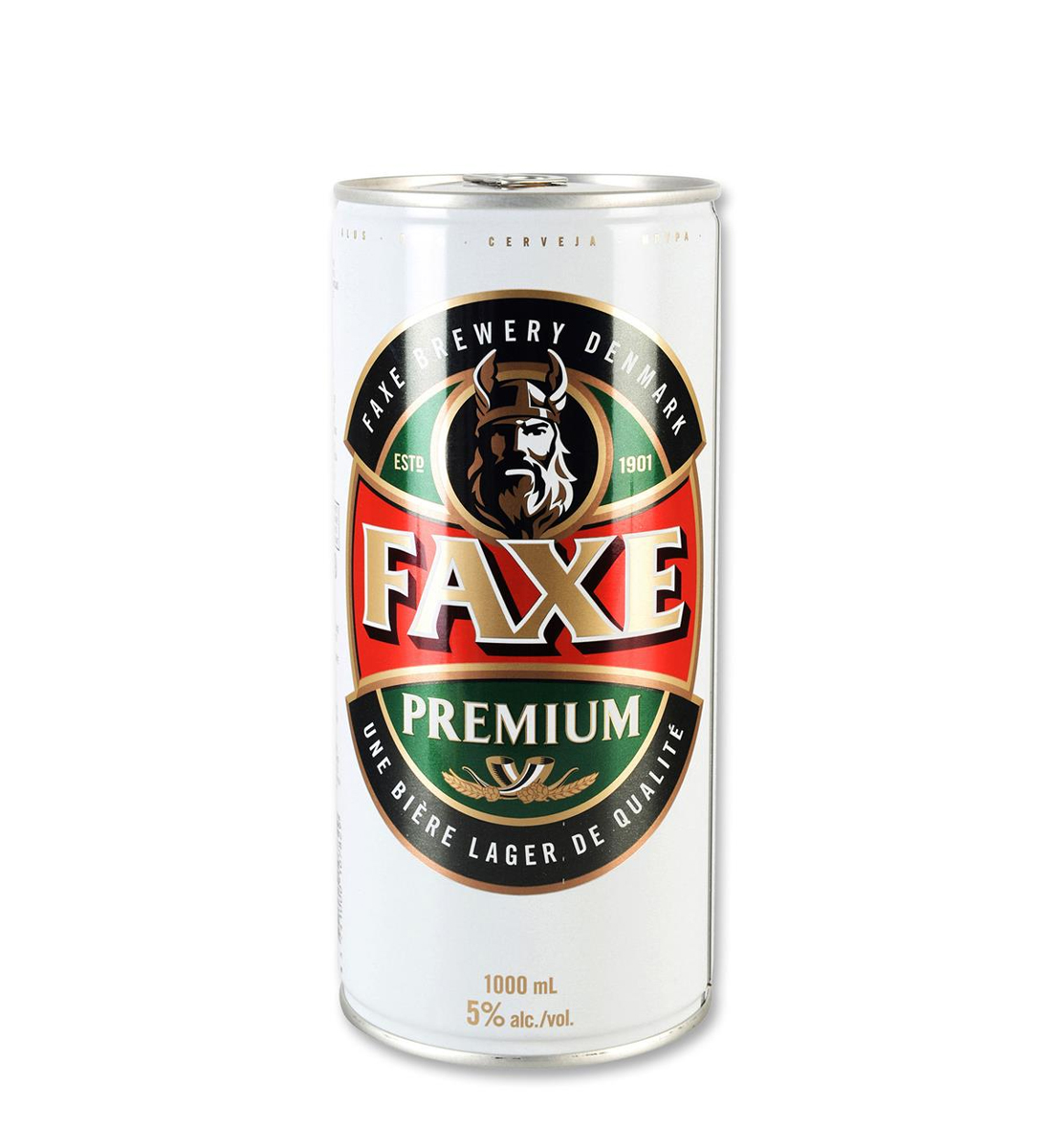 Faxe Premium Danish Lager 1L bauturialcoolice.ro