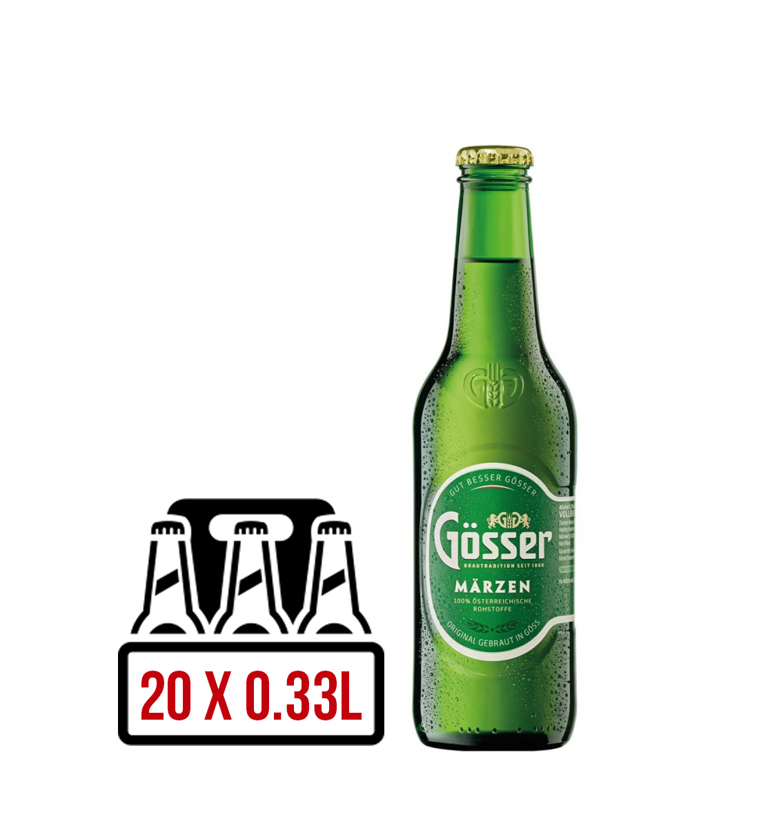 Gosser Marzen BAX 20 st. x 0.5L