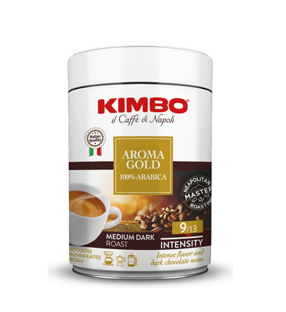 Kimbo Aroma Gold cafea macinata 250 g