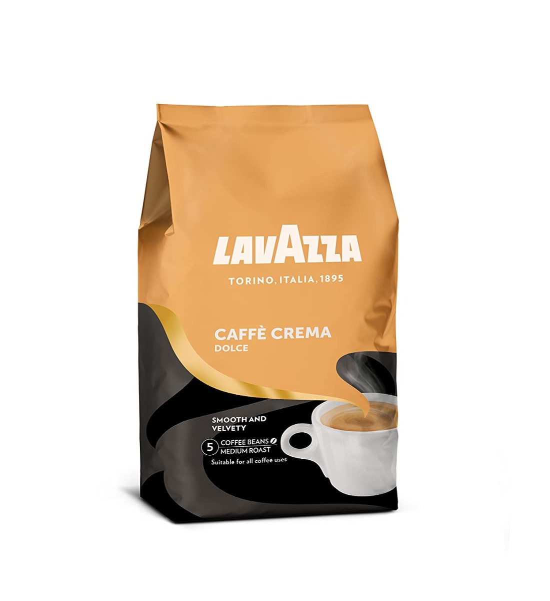 Lavazza Caffe Crema Dolce cafea boabe 1 kg bauturialcoolice.ro