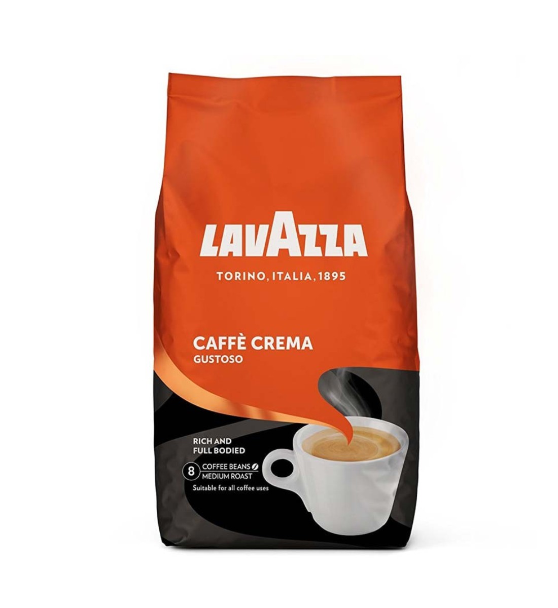Lavazza Caffe Crema Gustoso cafea boabe 1 kg bauturialcoolice.ro