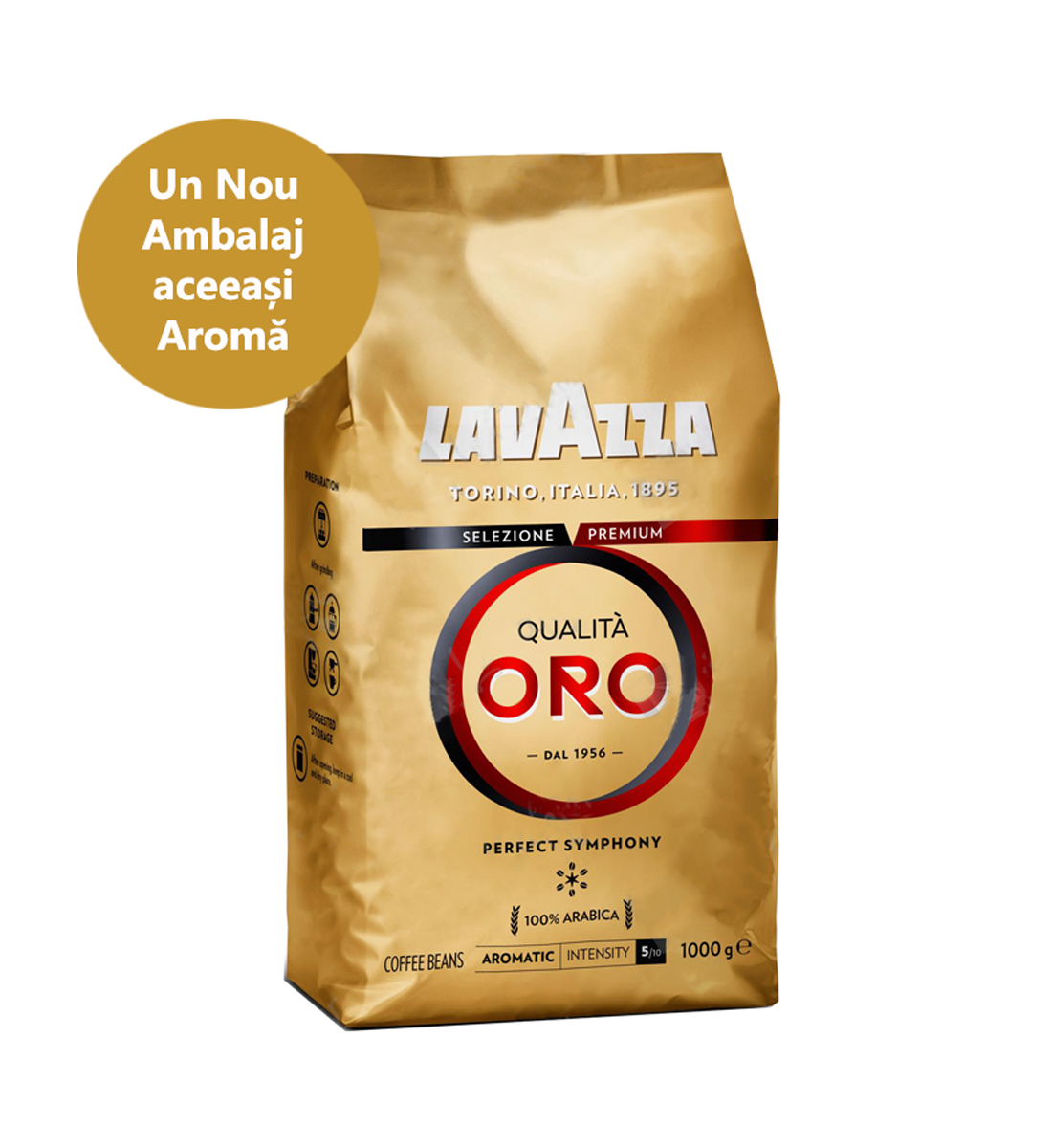 Lavazza Qualita Oro cafea boabe 1 kg