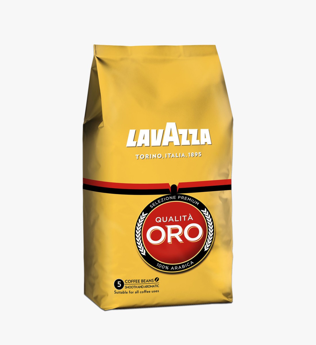 Lavazza Qualita Oro cafea boabe 1 kg bauturialcoolice.ro