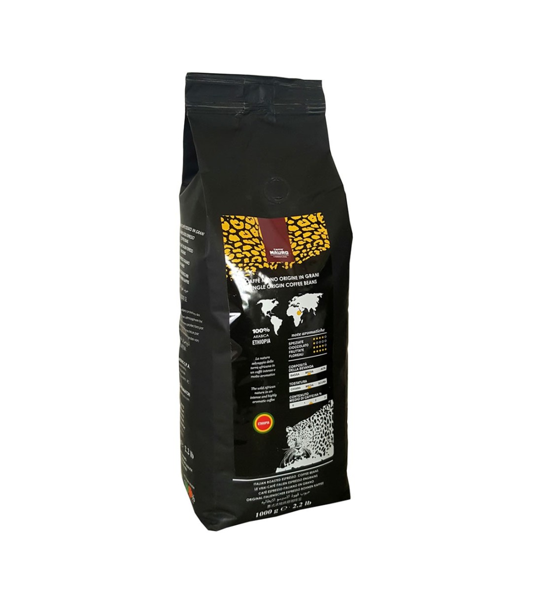 Mauro Single Origin Ethiopia cafea boabe 1 kg
