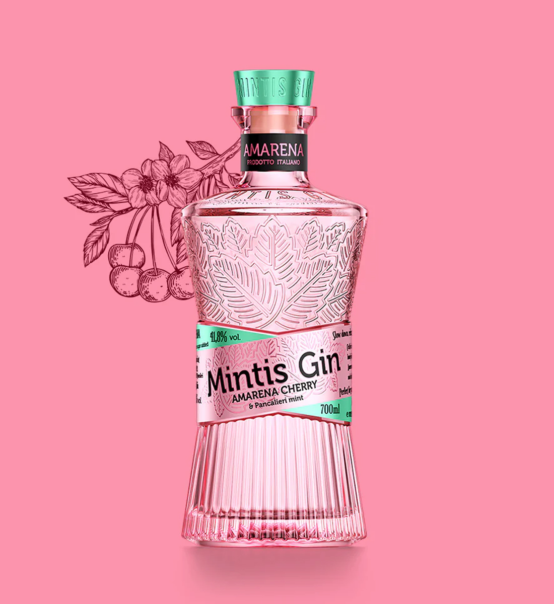 Mintis Amarena Cherry Gin 0.7L