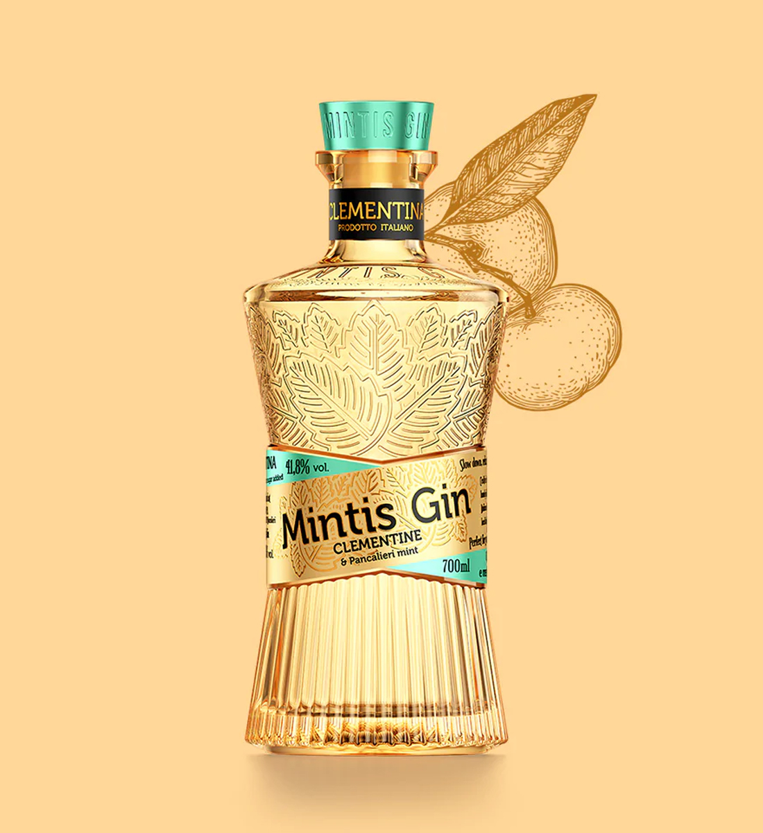 Mintis Clementine Gin 0.7L