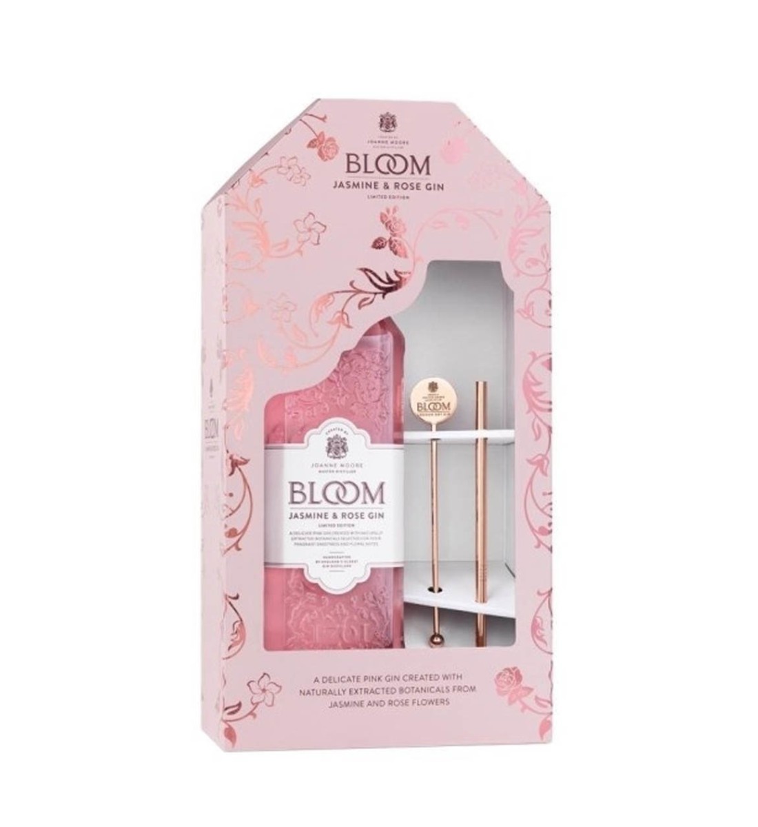 Gin Bloom Jasmine & Rose Gift Set 0.7L 0.7L