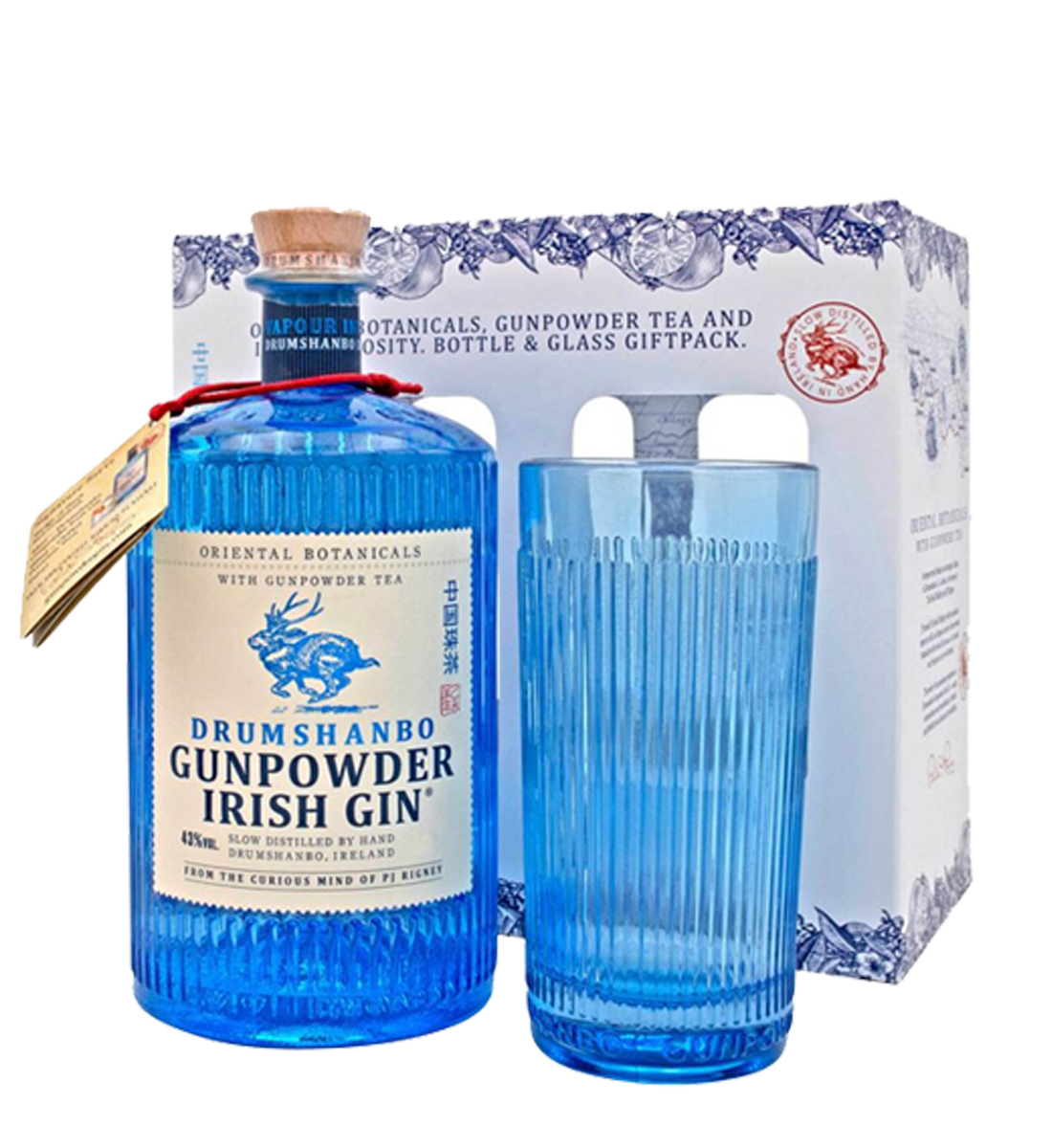 Gin Drumshanbo Gunpowder Irish Gift Set 0.5L 0.5L