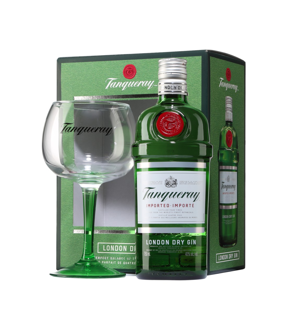 Tanqueray London Dry Gift Set 0.7L