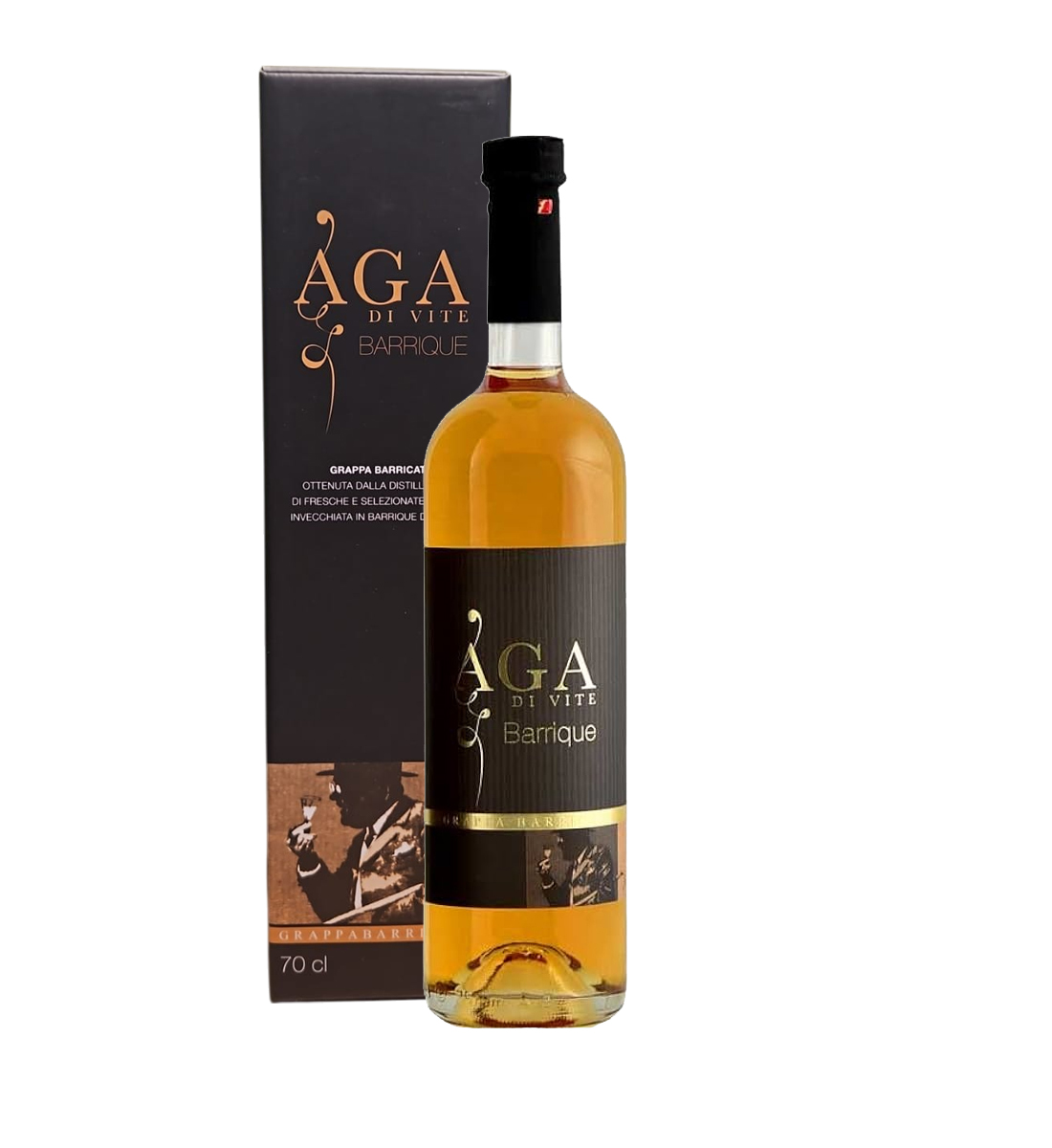 Aga di Vite Barricata Grappa 0.7L