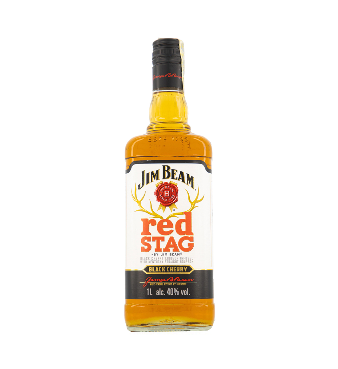 Jim Beam Lichior Red Stag Black Cherry 1L