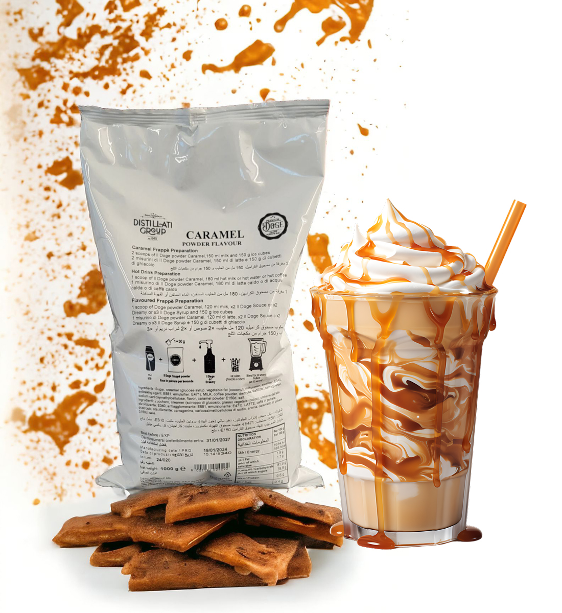 Il Doge Pudra Frappe Caramel 1kg