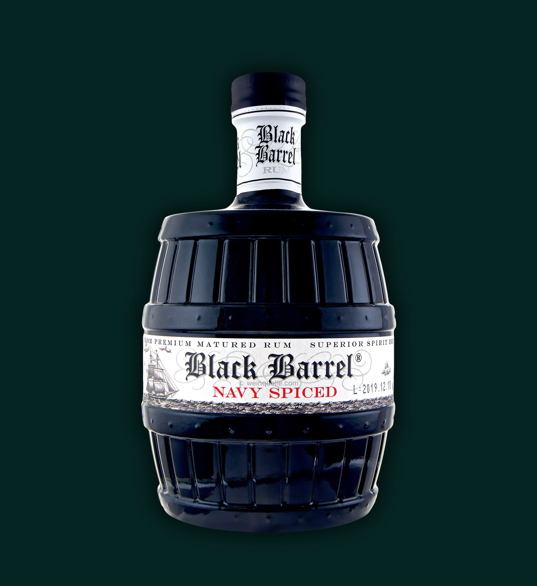 A.H.Riise Black Barrel Navy Spiced Rom 0.7L A.H. Riise 