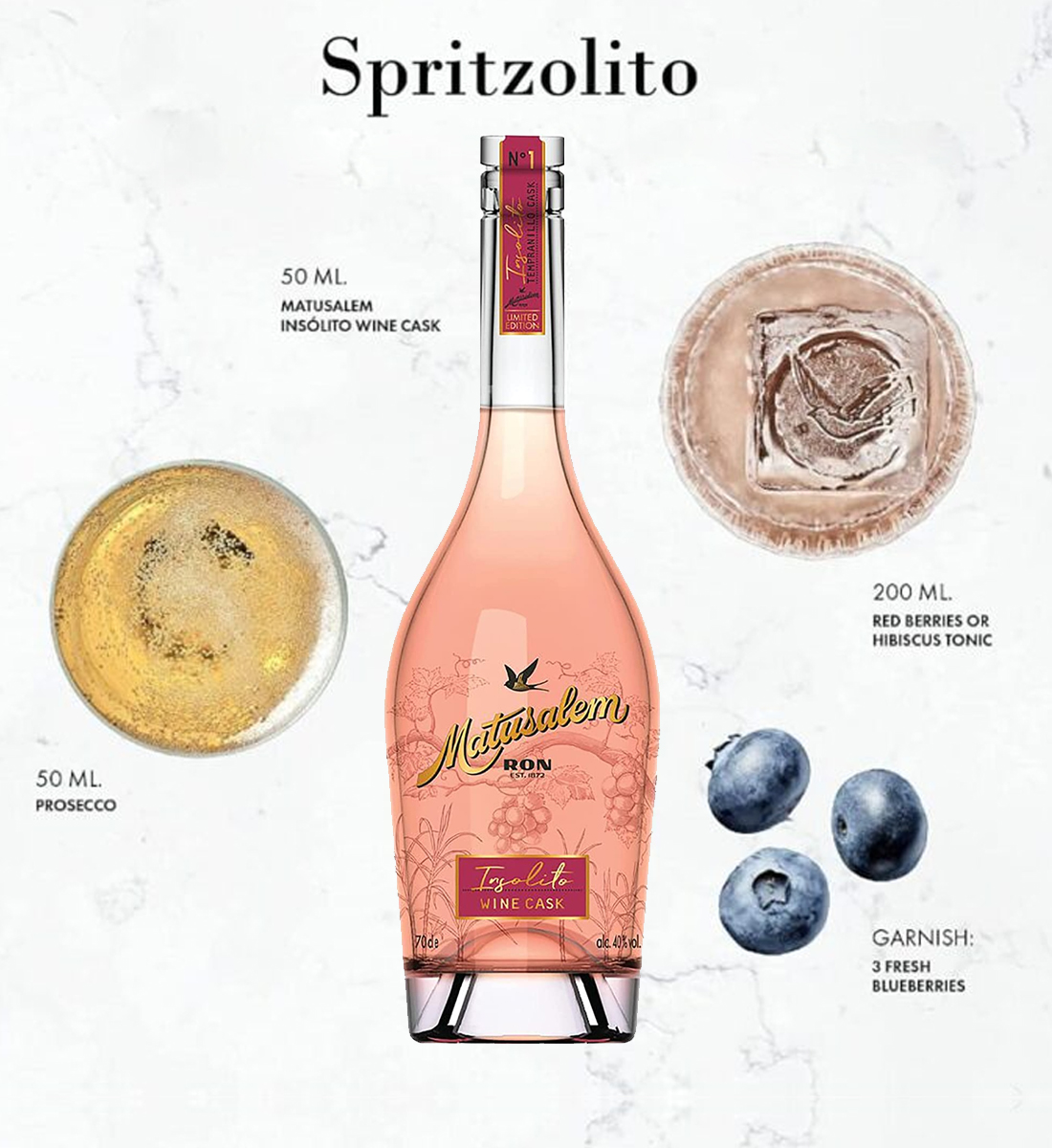 Matusalem Insolito Wine Cask Rom 0.7L Matusalem 