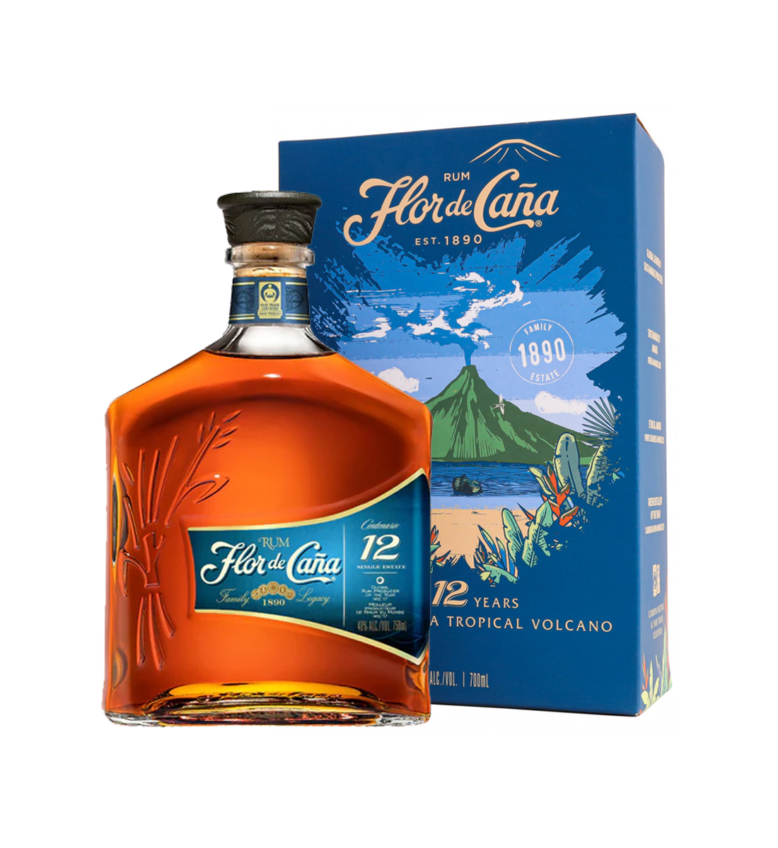 Flor De Cana 12 ani Rom 0.7L