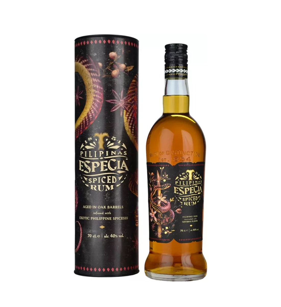 Tanduay Especia Spiced Rom 0.7L Cutie