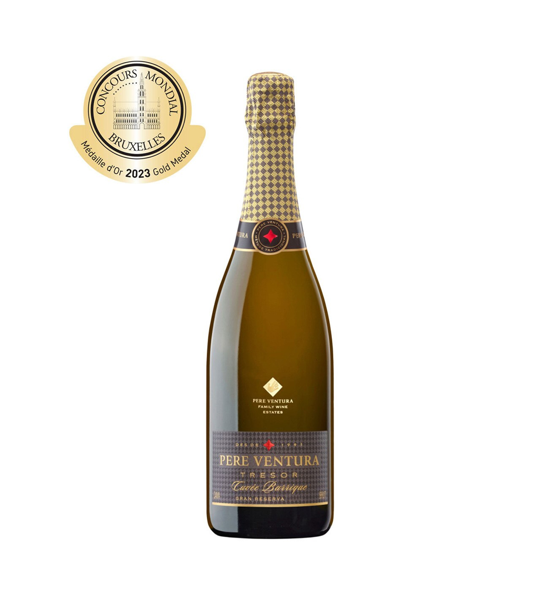 Pere Ventura Tresor Cuvee Barrique Gran Reserva Brut 0.75L