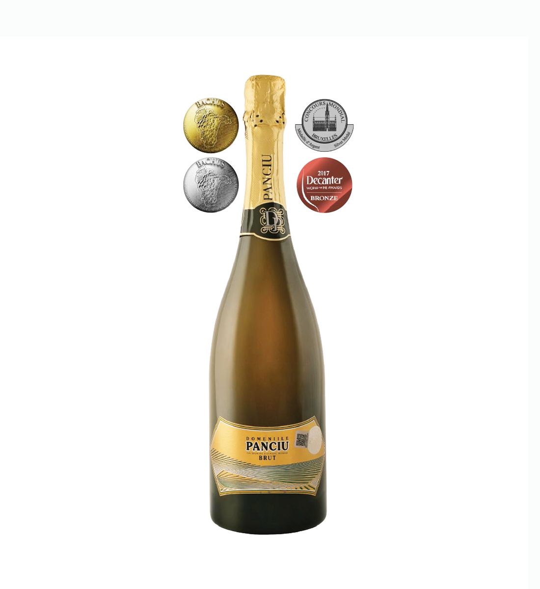 Domeniile Panciu Spumant Classic Brut 0.75L