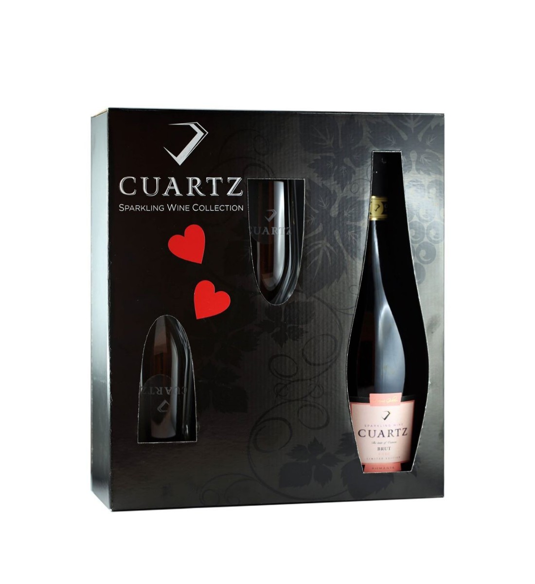 Girboiu Cuartz Alb Brut Gift Set 0.75L