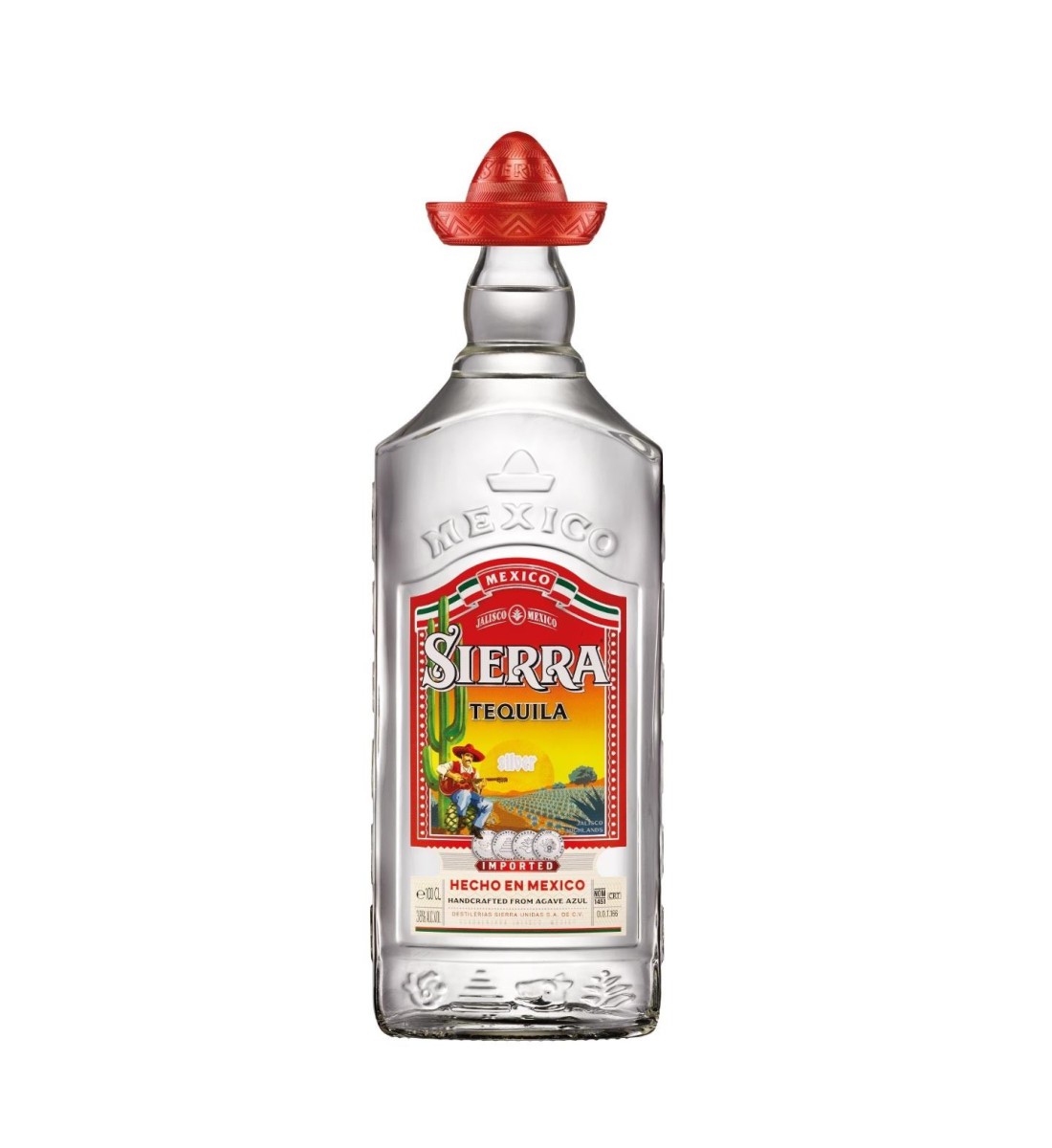 Tequila Sierra Silver 1L bauturialcoolice.ro