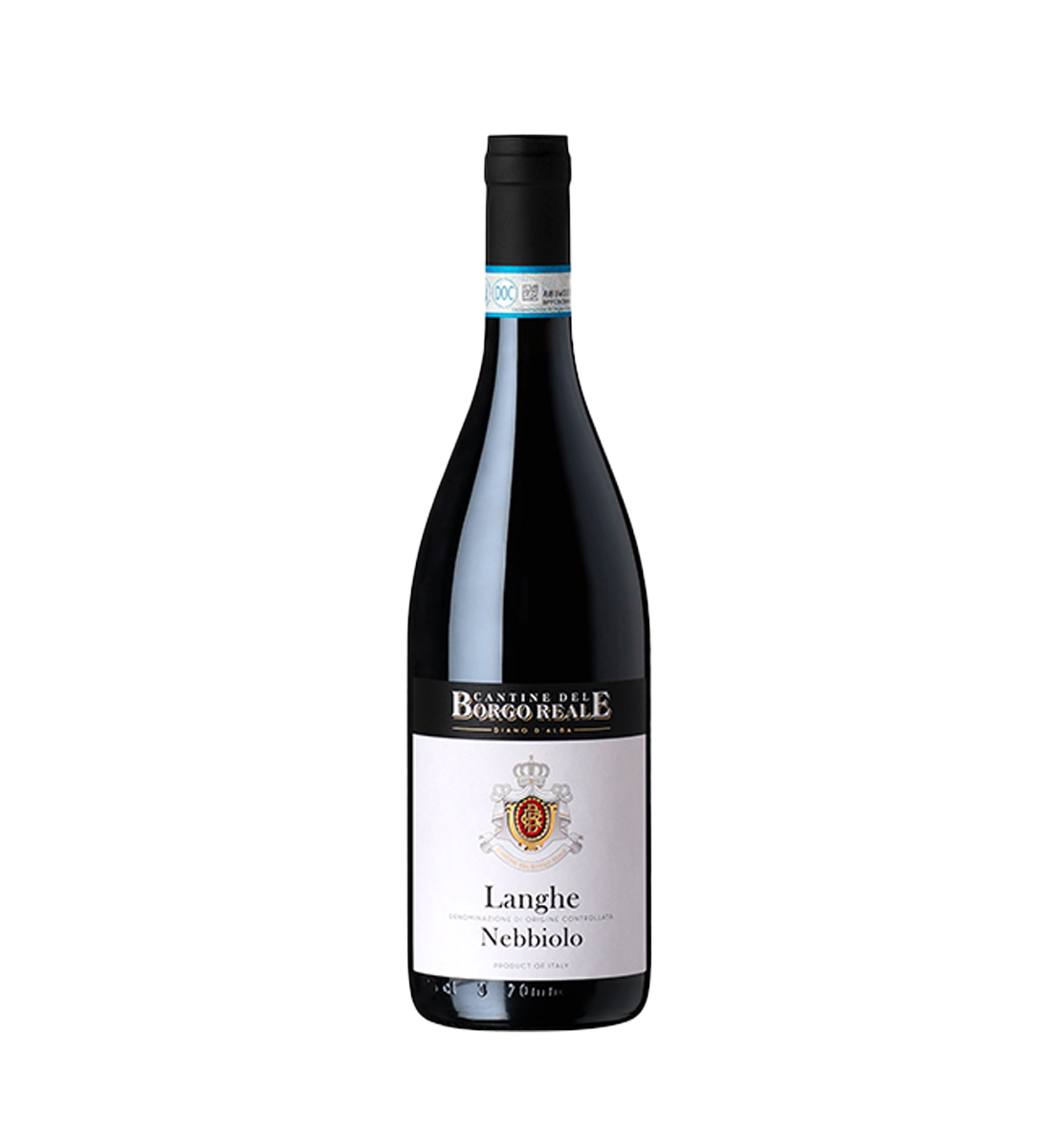Borgo Reale Nebbiolo Langhe Piemonte DOC - Vin Rosu Sec - Italia - 0.75L