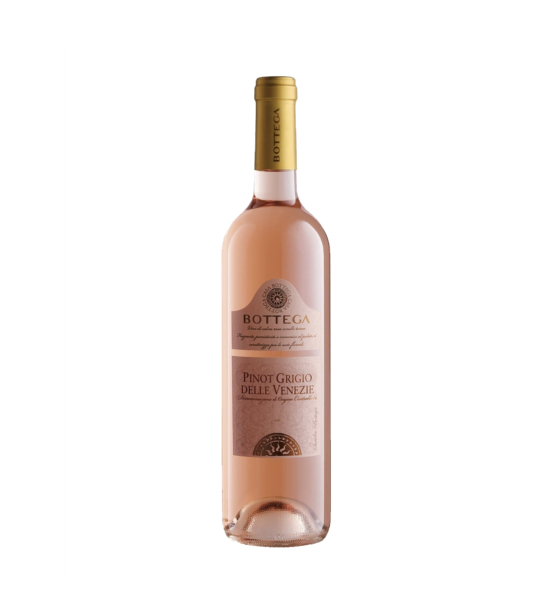Casa Bottega Pinot Grigio Delle Venezie DOC – Vin Rose Sec – Italia – 0.75L 0.75L