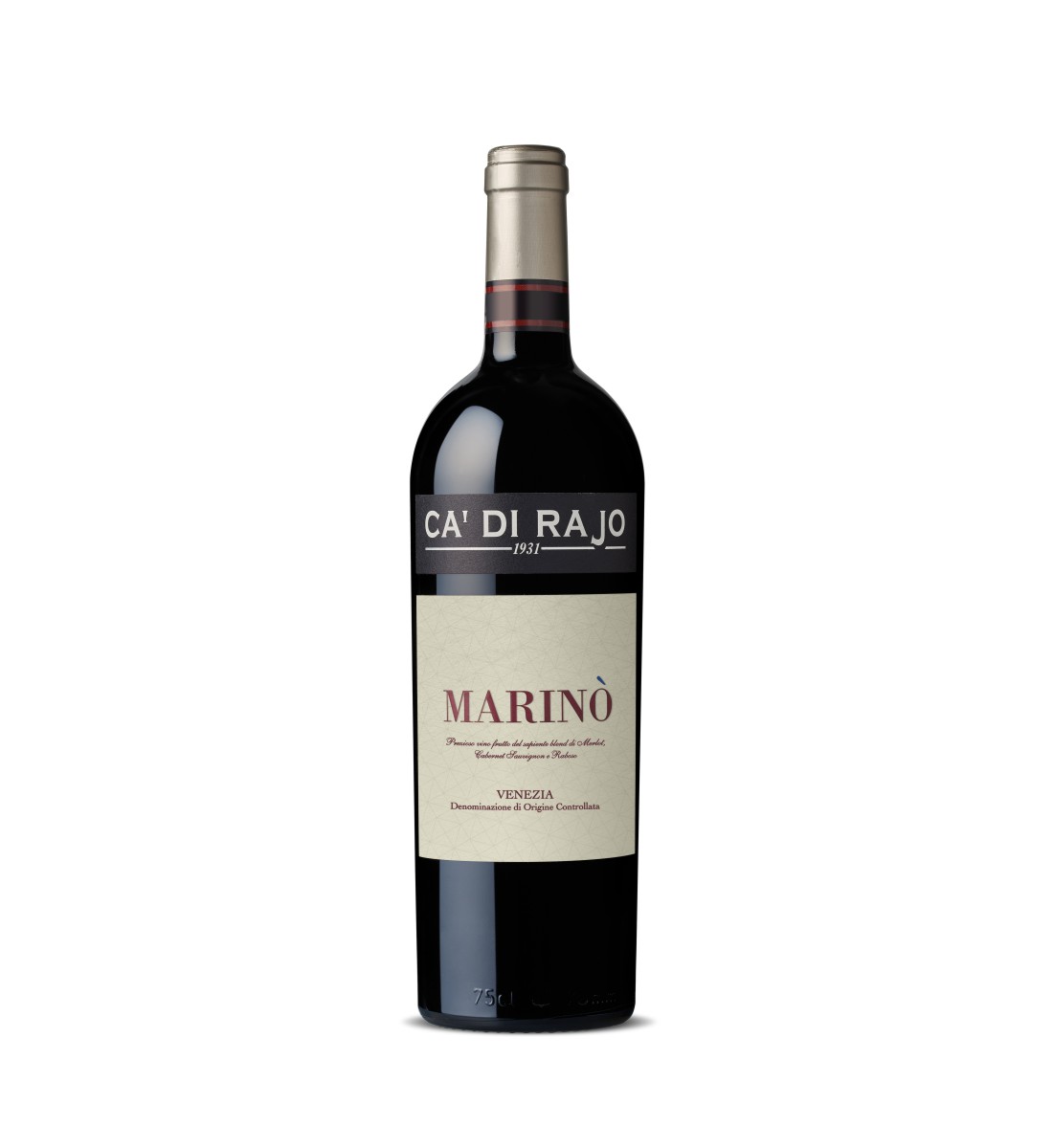 Ca Di Rajo Marino Raboso, Merlot & Cabernet Sauvignon DOC - Vin Rosu Sec - Italia - 0.75L