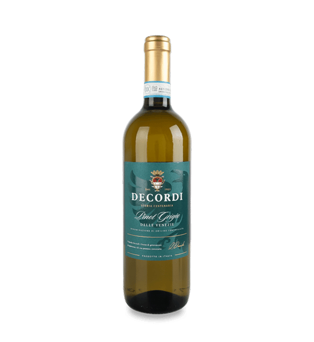 Decordi Pinot Grigio Venezie DOC - Vin Alb Sec - Italia - 0.75L