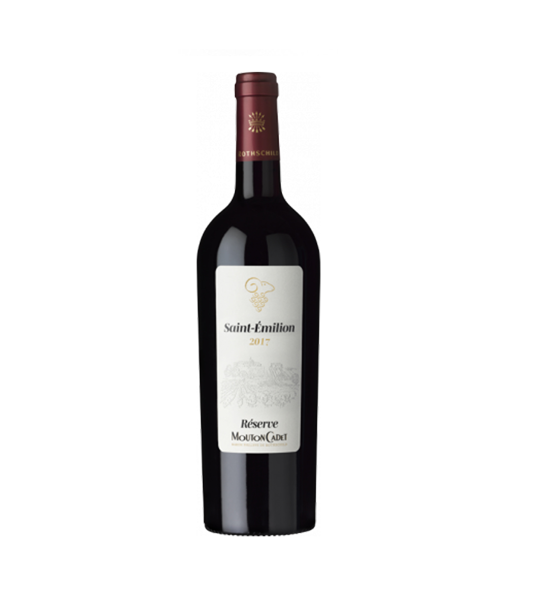 Mouton Cadet Merlot, Cabernet Franc & Cabernet Sauvignon Reserve Saint Emilion - Vin Rosu Sec - Franta - 0.75L