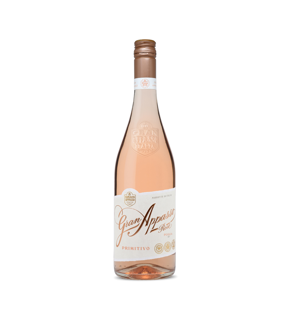 Gran Appasso Rosato Puglia Igp - Vin Rose Sec - Italia - 0.75L