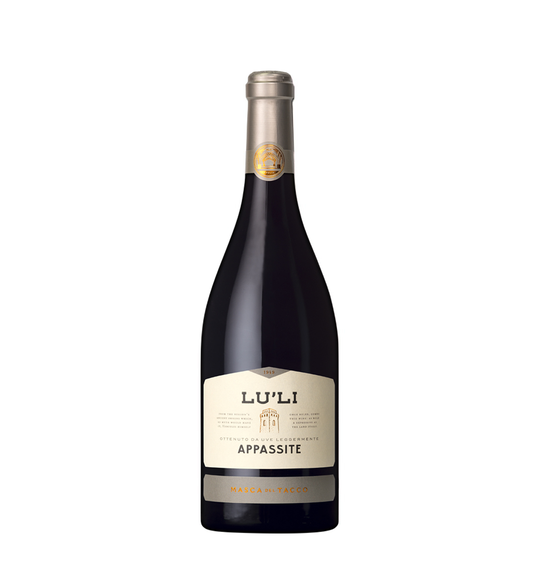 Masca del Tacco Lu'Li Appassite Negroamaro, Syrah & Cabernet - Vin Rosu Sec - Italia - 0.75L