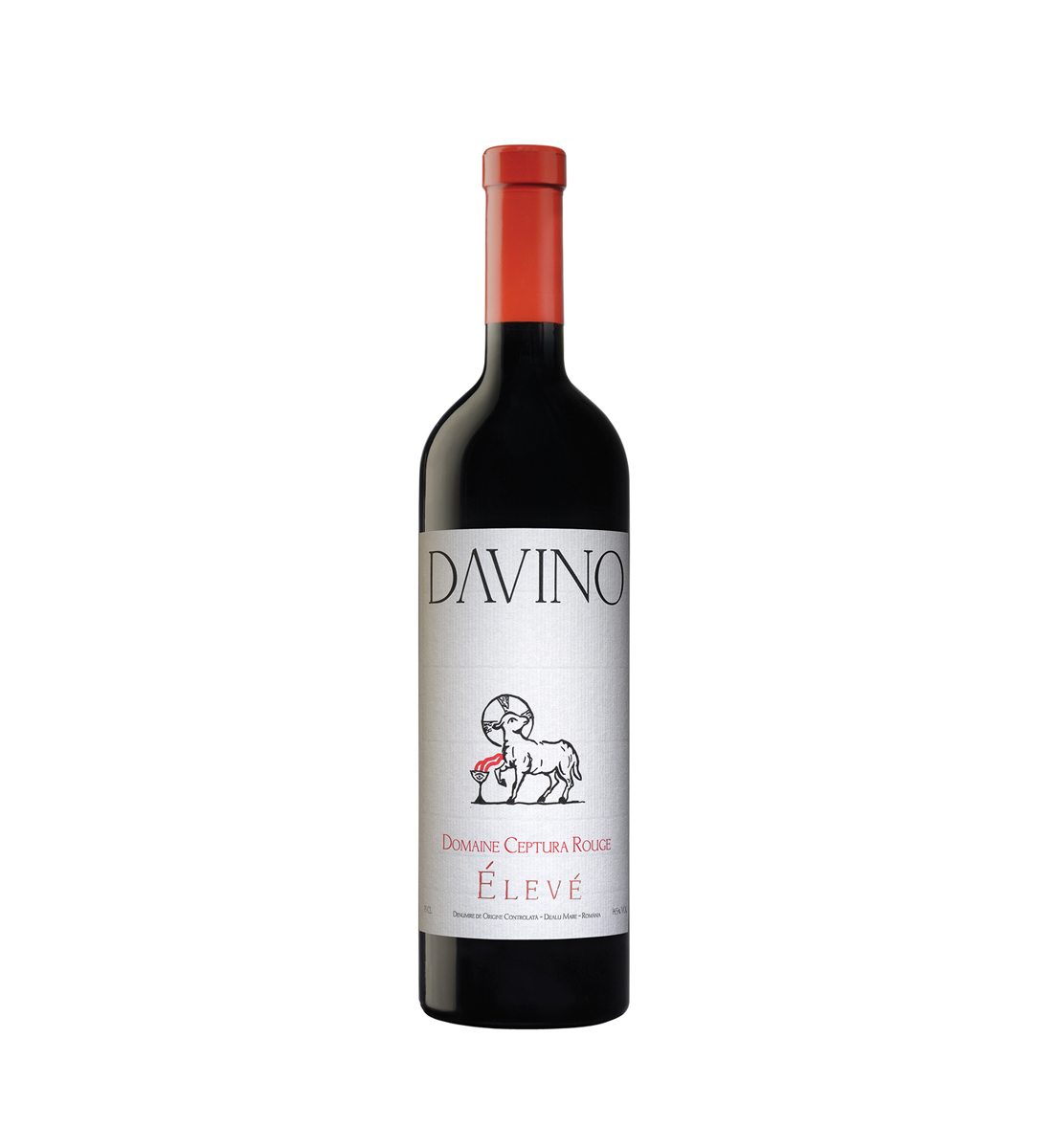 Davino Domaine Ceptura Rouge Eleve - Vin Sec Rosu - Romania - 0.75L