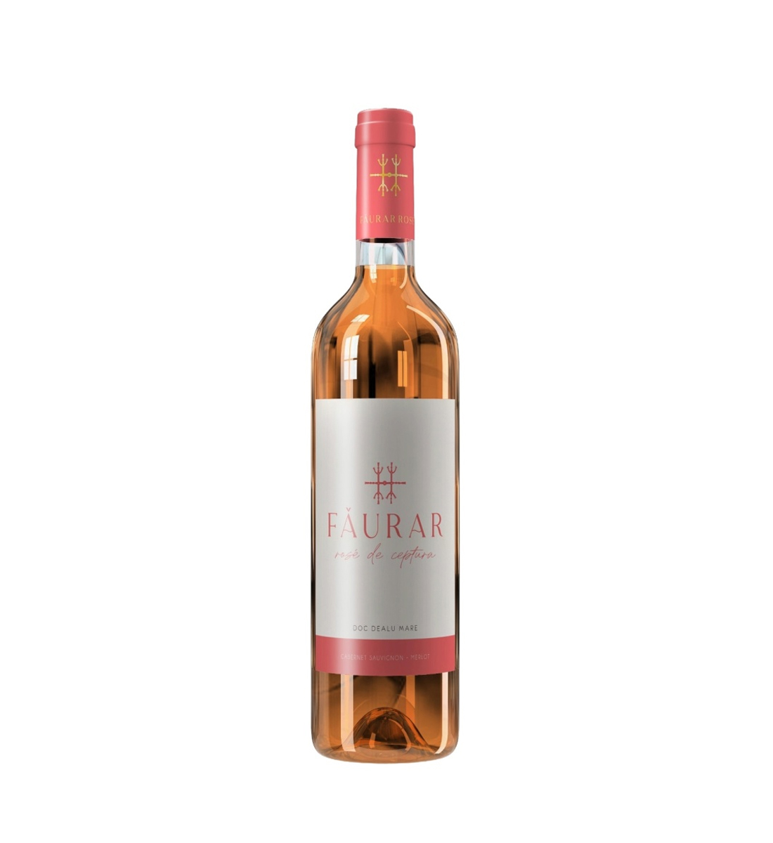 Davino Faurar Rose de Ceptura - Vin Rose Sec - Romania - 0.75L