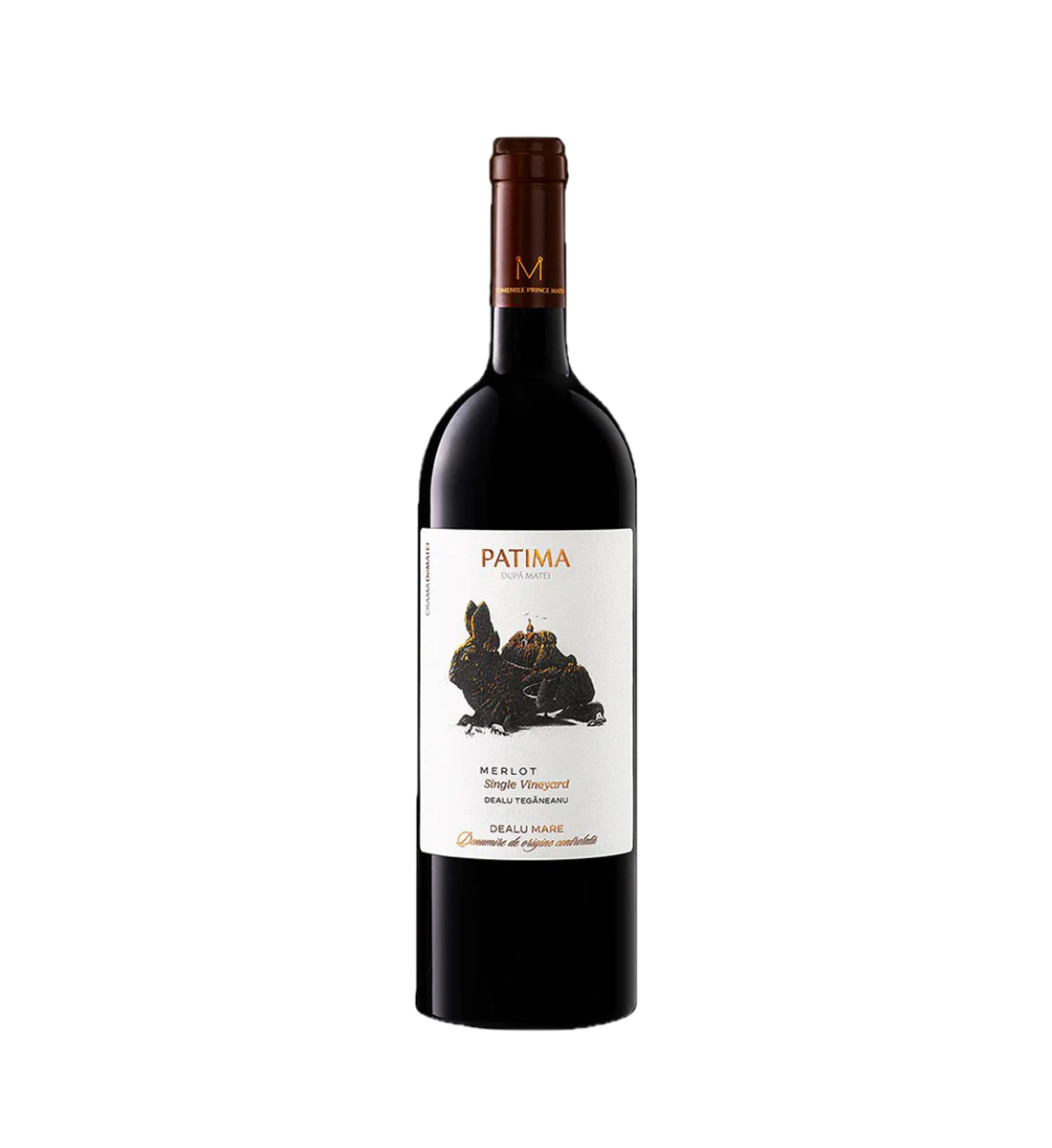 DeMatei Patima Merlot - Vin Rosu Sec - Romania - 0.75L