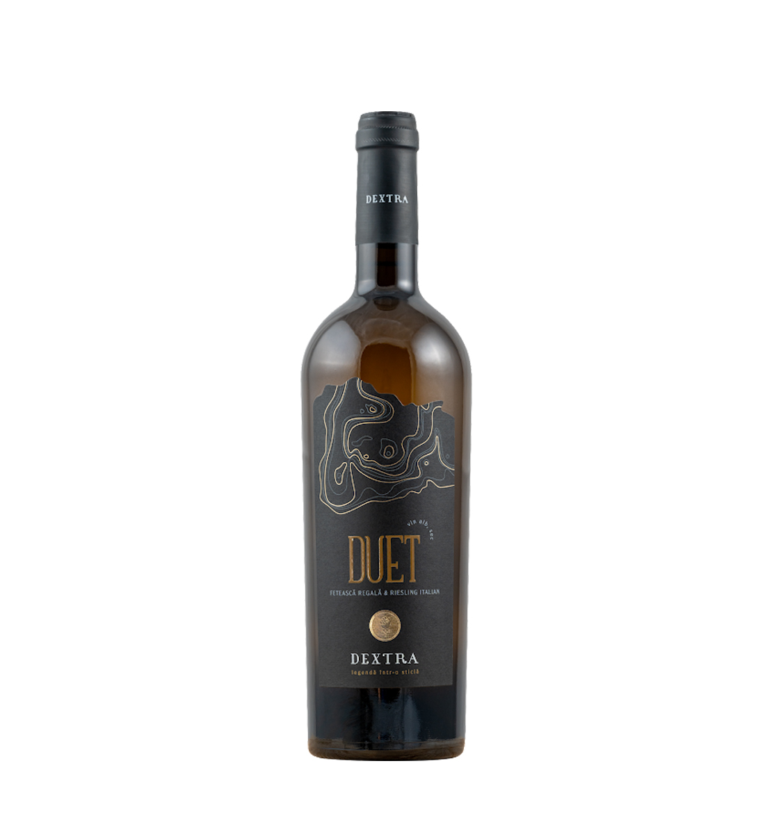 Dextra Duet Feteasca Regala & Riesling Italian - Vin Alb Sec - Romania - 0.75L