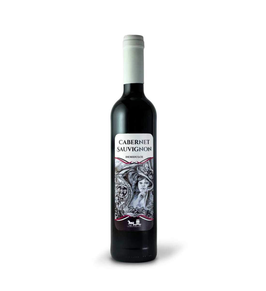 Licorna Cabernet Sauvignon – Vin Rosu Demidulce – Romania – 0.5L 0.5L
