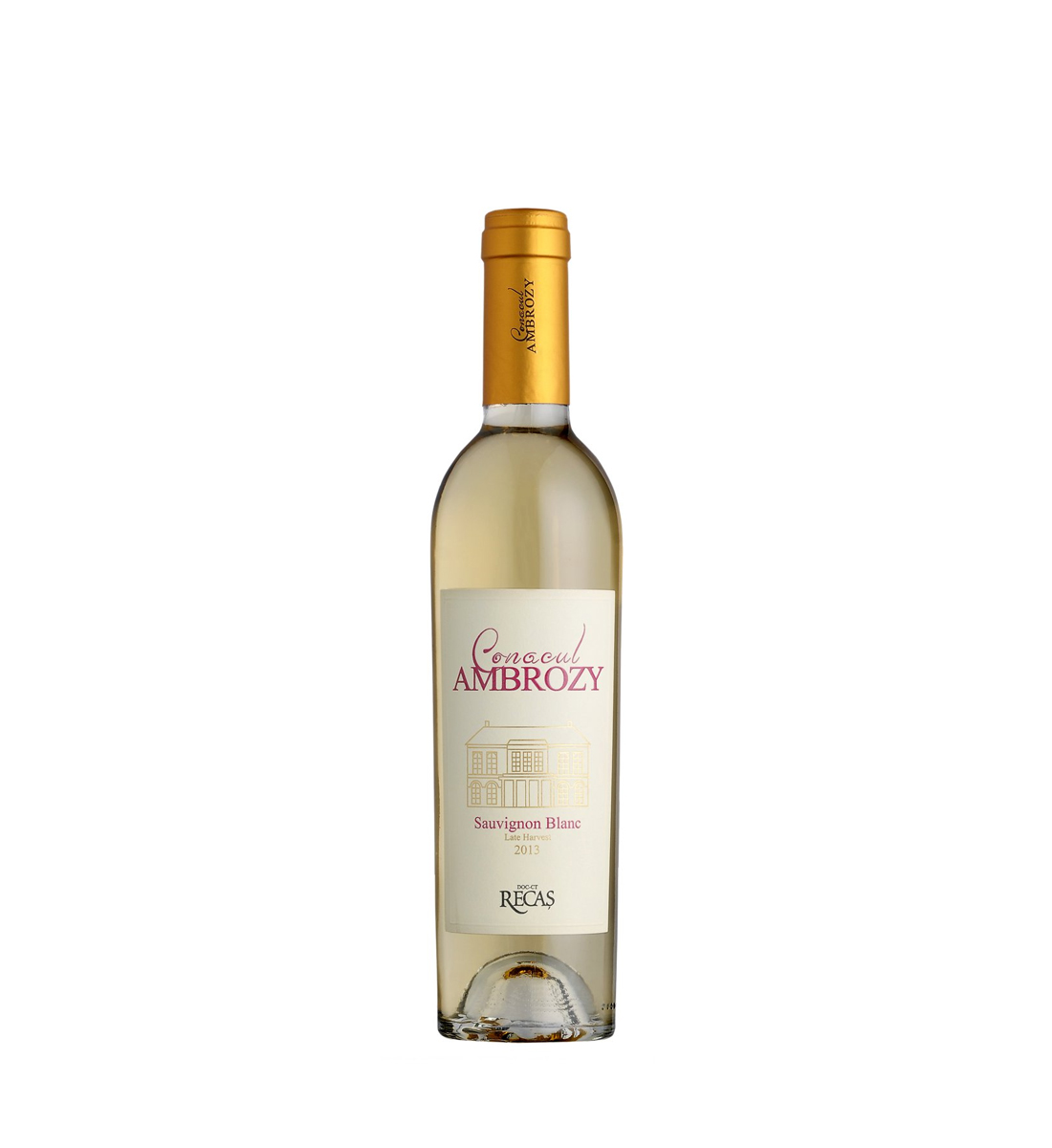 Recas Conacul Ambrozy Sauvignon Blanc – Vin Dulce Alb – Romania – 0.375L 0.375L