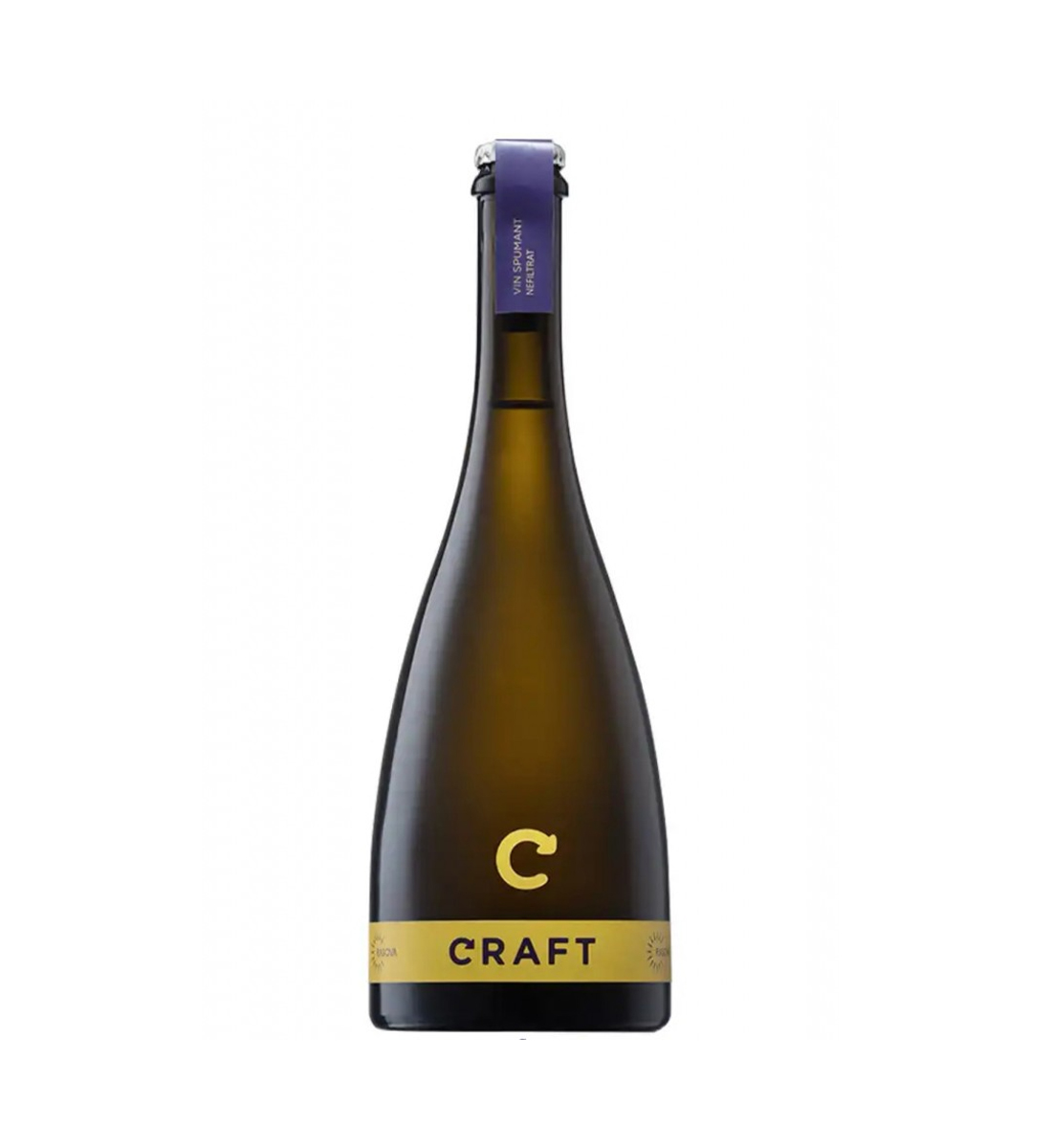 Rasova Craft Blanc Chardonnay Brut Nefiltrat 0.75L 0.75L